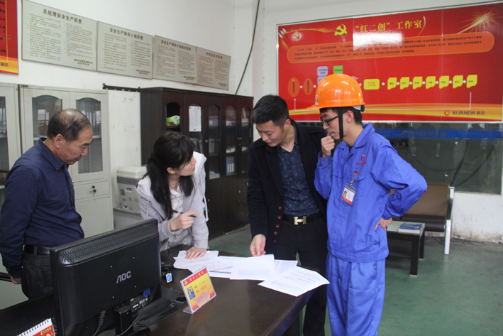 浙江電視臺黨建欄目到宣達(dá)采訪